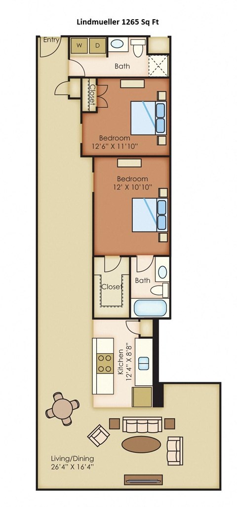 500 East Third Street 1-3 Beds Apartment for Rent - Photo Gallery 32